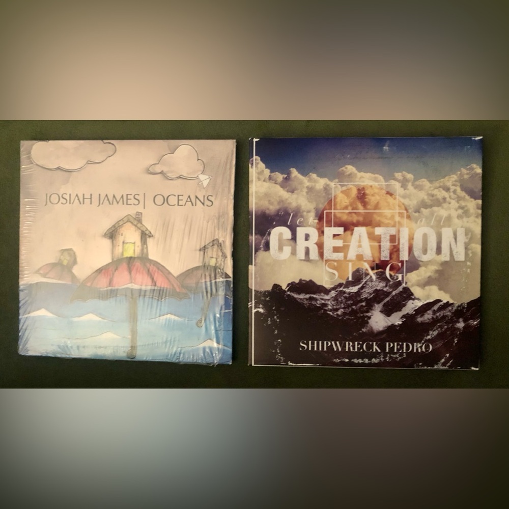 Josiah James: Oceans & Shipwreck Pedro: Creation 2 CD’s Pre-owned